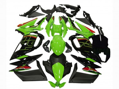 Best 2020-2025 Kawasaki Ninja 650 EX650 Motorcycle Fairings - Green Red Black