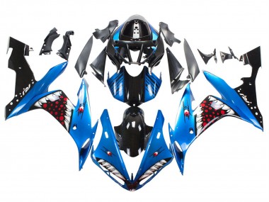 Best 2004-2006 Yamaha YZF 1000 R1 Motorcycle Fairings - Blue Black Red White Shark