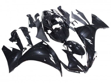 Best 2012-2014 Yamaha YZF 1000 R1 Motorcycle Fairings - Glossy Black