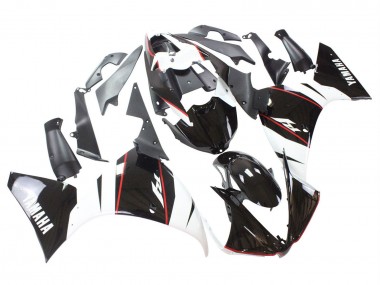 Best 2012-2014 Yamaha YZF 1000 R1 Motorcycle Fairing - White Red Glossy Black