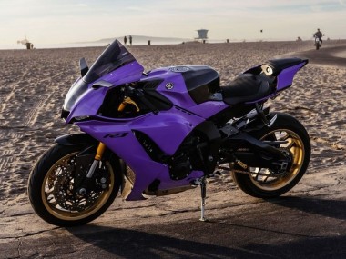 Best 2020-2025 Yamaha YZF 1000 R1 Motorcycle Fairings - Purple Glossy Black