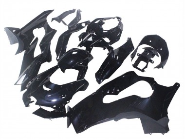Best 2021-2025 Kawasaki ZX10R Motorcycle Fairings - Glossy Black