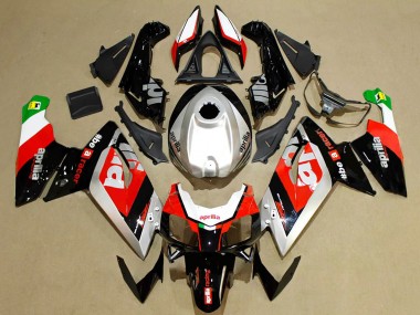Best 2006-2011 Aprilia RS125 Motorcycle Fairings - Red Silver Black Green