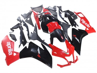 Best 2012-2018 Aprilia RS4 50 125 Motorcycle Fairings - Red Glossy Black