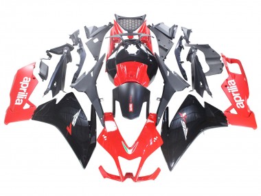Best 2012-2018 Aprilia RS4 50 125 Motorcycle Fairings - Red Glossy Black