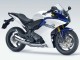2011-2013 Honda CBR600F Motorcycle Fairings - White Blue