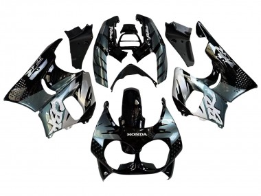 Best 1992-1993 Honda CBR900RR 893 Motorcycle Fairings - Silver Glossy Black