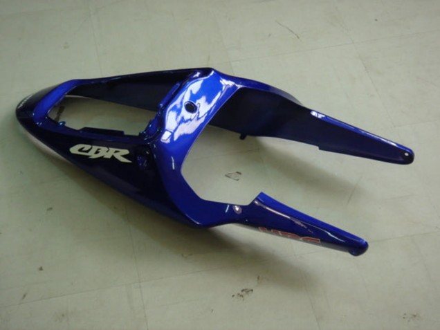 2002-2003 Honda CBR900RR 954 Motorcycle Fairings - Blue Yellow Glossy Black Telefonica MoviStar Castrol