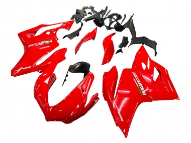 Best 2015-2020 Ducati 959 Motorcycle Fairings - Red