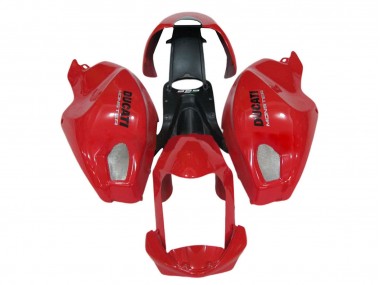Best 2008-2012 Ducati Monster 696 796 1100 1100S Motorcycle Fairing - Red