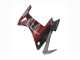 2013-2015 Honda CBR500R Motorcycle Fairings - Red Silver Glossy Black