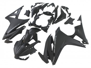 Best 2016-2018 Honda CBR500R Motorcycle Fairings - Matte Black