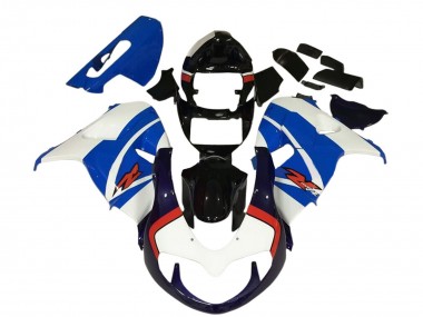 Best 1998-2003 Suzuki TL1000R Motorcycle Fairing - Blue White Black Red
