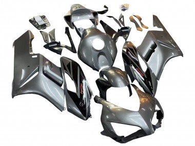 Best 2004-2005 Honda CBR1000RR Motorcycle Fairing - Silver Glossy Black