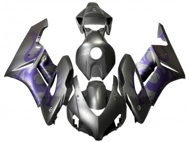 Best 2004-2005 Honda CBR1000RR Motorcycle Fairing - Silver Purple