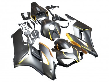 Best 2004-2005 Honda CBR1000RR Motorcycle Fairings - Matte Grey Gold