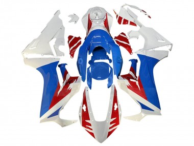 Best 2017-2023 Honda CBR1000RR Bike Fairings - White Red Blue