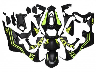 Best 2017-2023 Honda CBR1000RR Motorcycle Fairings - Matte Black Yellow