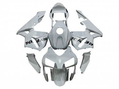 Best 2003-2004 Honda CBR600RR Motorcycle Fairings - Silver Black Repsol