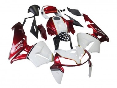 Best 2005-2006 Honda CBR600RR Motorcycle Fairing Kits - Red White Black