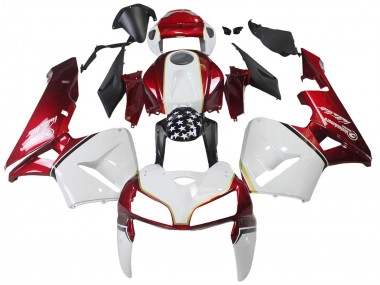 Best 2005-2006 Honda CBR600RR Motorcycle Fairing Kits - Red White Black