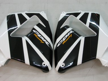 Best 2005-2006 Honda CBR600RR Motorcycle Fairings - Black White Racing