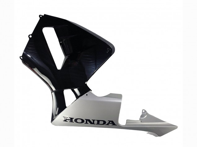 2005-2006 Honda CBR600RR Motorcycle Fairing - Black Silver