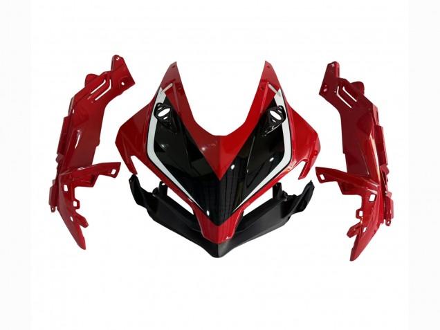 2005-2006 Honda CBR600RR Motorcycle Fairings - Red Black Valsir 03