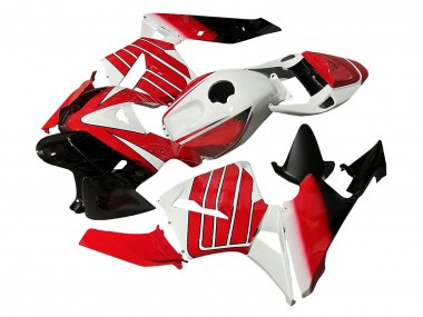 Best 2005-2006 Honda CBR600RR Motorcycle Fairing - Red White Black