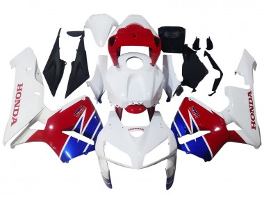 Best 2005-2006 Honda CBR600RR Motorcycle Fairings - White Blue Red