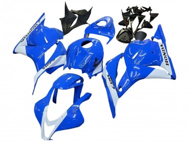 Best 2009-2012 Honda CBR600RR Motorcycle Fairings - Blue White
