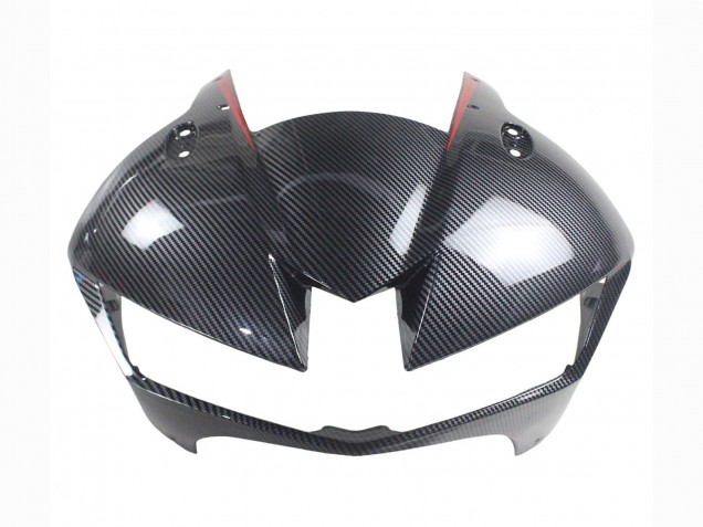 2013-2023 Honda CBR600RR Motorcycle Fairings - Black Carbon Fiber Red