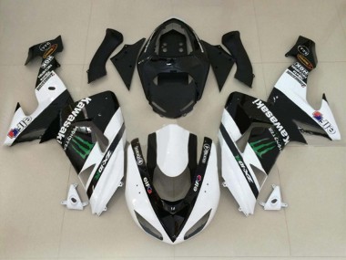 Best 2004-2005 Kawasaki ZX10R Motorcycle Fairings - Green Red Black