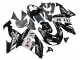 2006-2007 Kawasaki ZX10R Motorcycle Fairings - Glossy Black White West