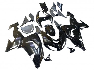 Best 2006-2007 Kawasaki ZX10R Motorcycle Fairings - Glossy Black