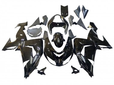 Best 2006-2007 Kawasaki ZX10R Motorcycle Fairings - Glossy Black