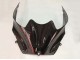 2006-2011 Kawasaki ZX14R ZZR1400 Motorcycle Fairing - Glossy Black Green Flame