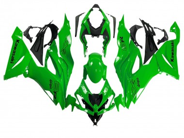 Best 2019-2022 Kawasaki ZX6R Motorcycle Fairings - Green