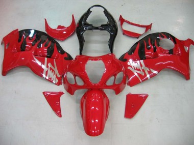 Best 1996-2007 Suzuki GSXR 1300 Hayabusa Motorcycle Fairings - Red Black