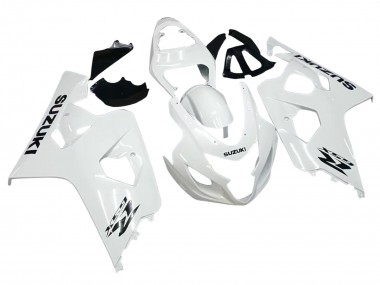 Best 2004-2005 Suzuki GSXR 600 / GSXR 750 Motorcycle Fairings - Pearl White