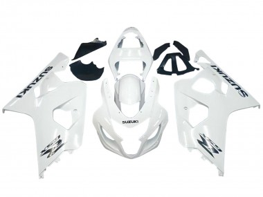 Best 2004-2005 Suzuki GSXR 600 / GSXR 750 Motorcycle Fairings - Pearl White