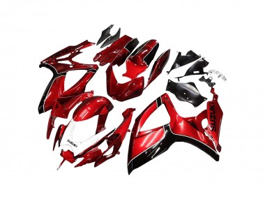 Best 2006-2007 Suzuki GSXR 600 / GSXR 750 Motorcycle Fairings - Red Black