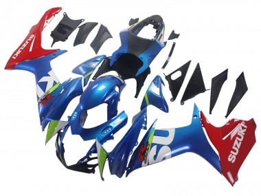 Best 2011-2024 Suzuki GSXR 600 / GSXR 750 Motorcycle Fairings - Blue Red