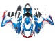 2011-2024 Suzuki GSXR 600 / GSXR 750 Motorcycle Fairings - Blue White Red