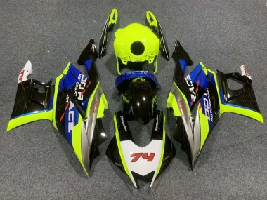 Best 2015-2018 Yamaha YZF R3/R25 Motorcycle Fairings - Yellow White Silver Blue Glossy Black