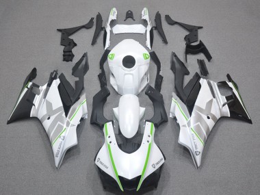 Best 2022-2024 Yamaha YZF R3/R25 Motorcycle Fairings - White Green Silver Black