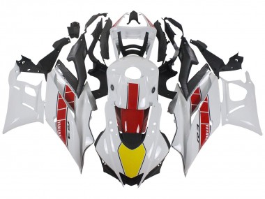 Best 2022-2024 Yamaha YZF R3/R25 Motorcycle Fairings - White Red Yellow Black