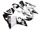 1998-1999 Yamaha YZF 1000 R1 Motorcycle Fairings - White Glossy Black