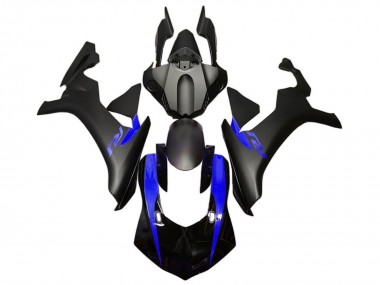 Best 2020-2025 Yamaha YZF 1000 R1 Motorcycle Fairing - Blue Matte Black