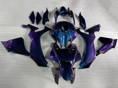 Best 2020-2025 Yamaha YZF 1000 R1 Motorcycle Fairings - Gradient Blue Purple